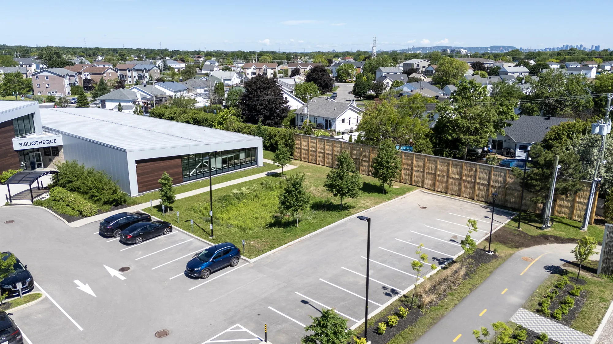 Pilebyg® wall in perspective in Saint-Constant, Quebec
